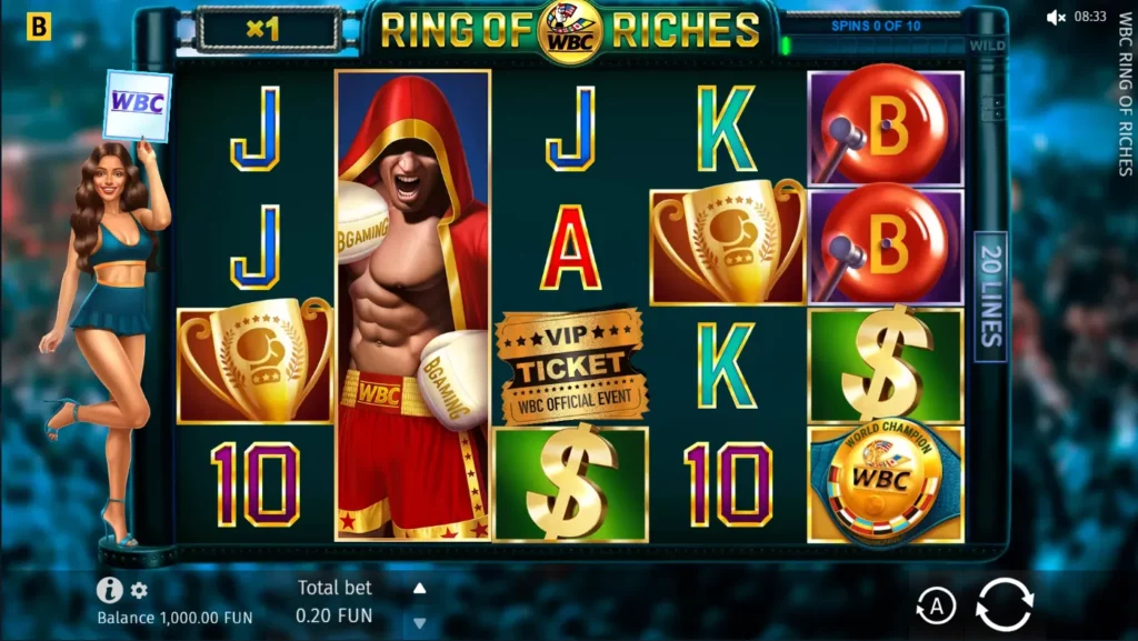 Ring of Riches online slot game at 1xBet Malaysia